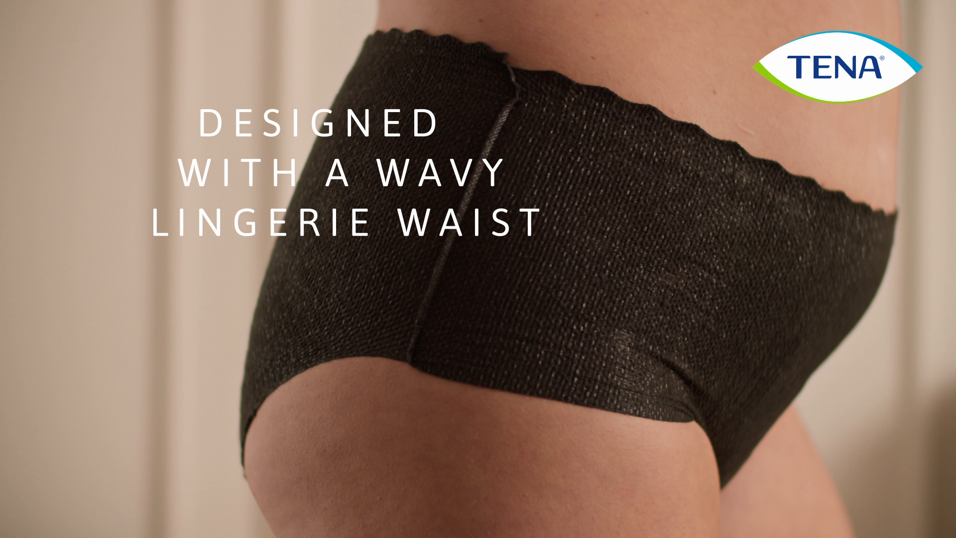 Product video for TENA Silhouette underwear Product video for TENA Silhouette underwear